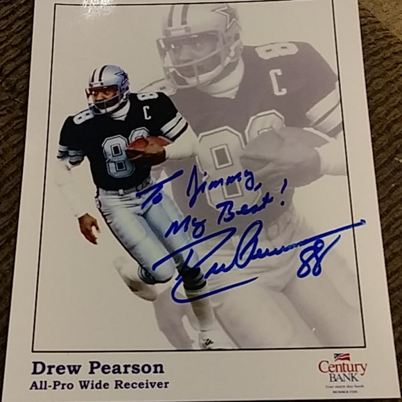 Drew Pearson #88 photo signed Dallas Cowboys - Picture 1 of 5
